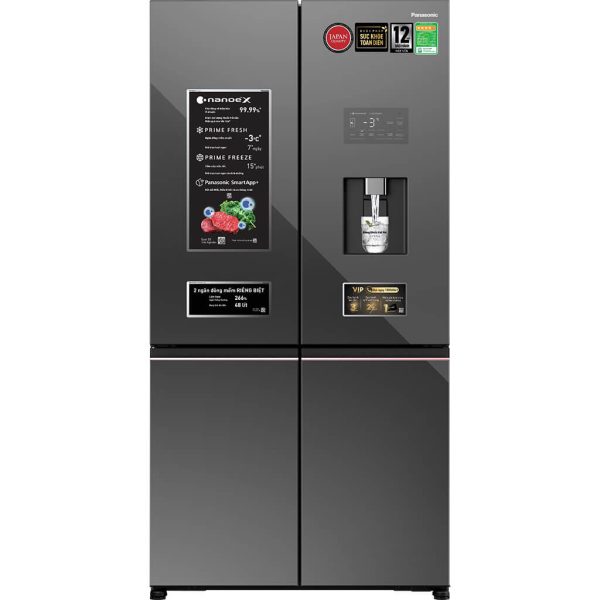 Tủ lạnh Panasonic Inverter 550 lít Multi Door NR-DZ601YGKV