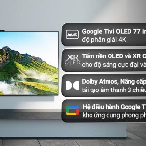 Google tivi Mini LED Sony 4K 65 inch K-65XR70