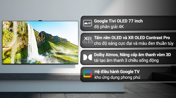 Google tivi Sony OLED 4K 65 Inch XR-65A80L